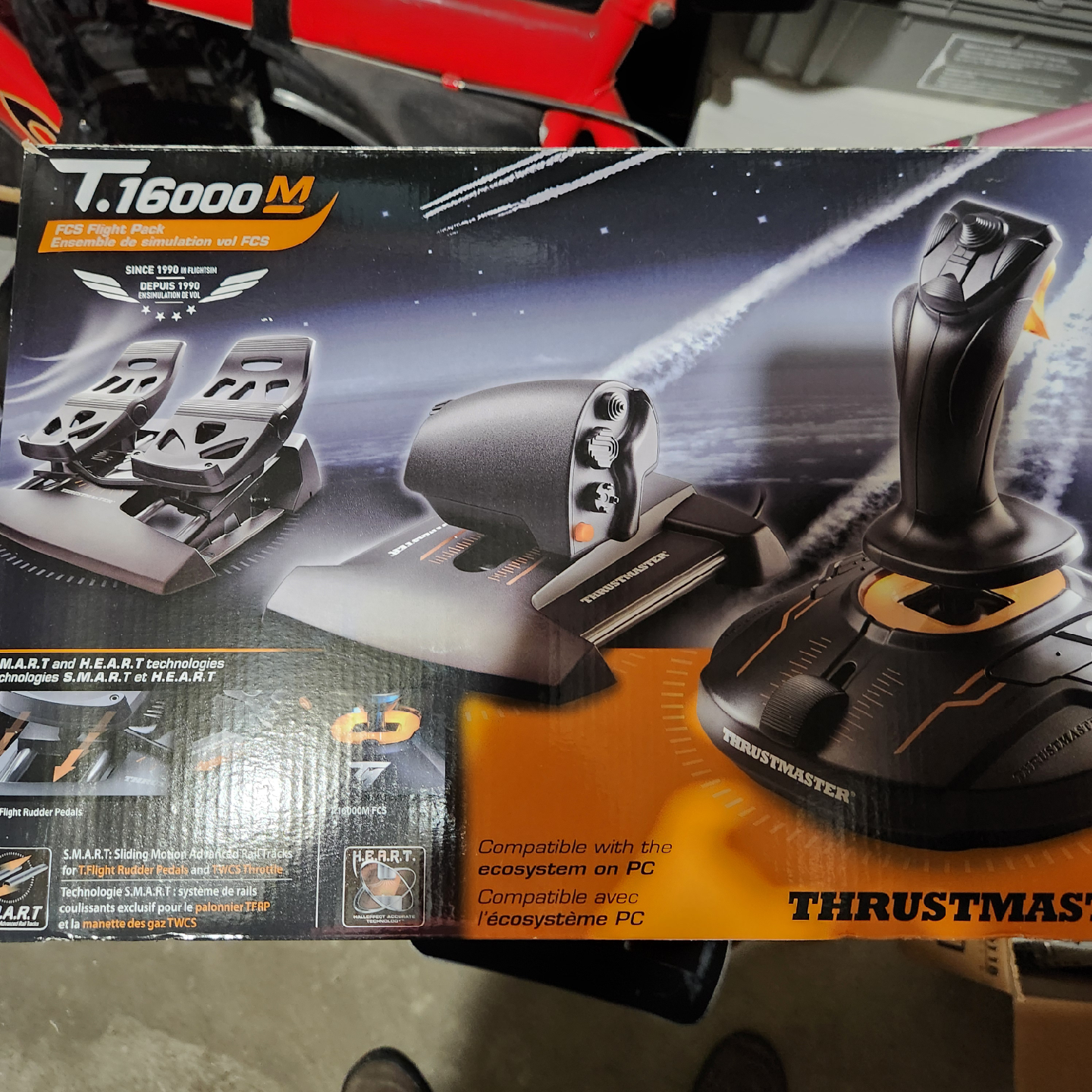 Thrustmaster T.16000M FCS Flight Pack - NEW - photo 2