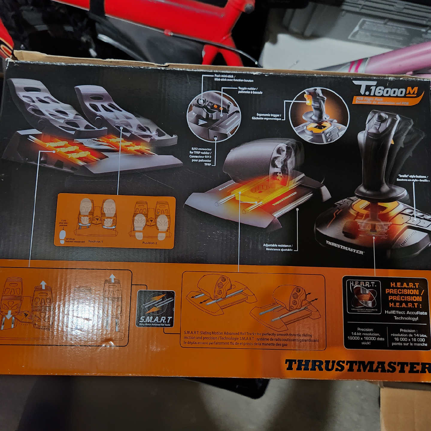 Thrustmaster T.16000M FCS Flight Pack - NEW - photo 3