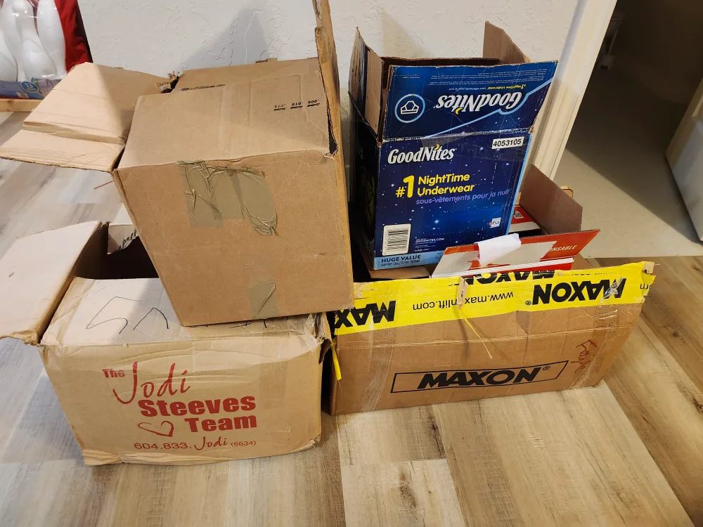 Boxes! Free, first come, first served. thumbnail