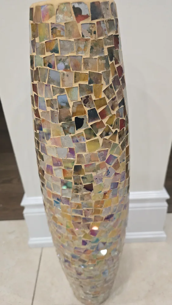Mosaic Vase - 23 inches tall image indicator(2)
