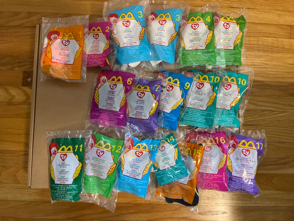 TY Beanie Babies McDonald's Teenie Beanies image indicator(5)