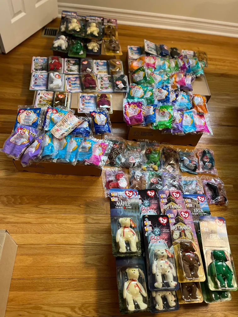 TY Beanie Babies McDonald's Teenie Beanies image indicator(8)