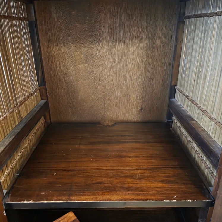 Solid Wood Cabinet with Bamboo Detail image indicator(3)