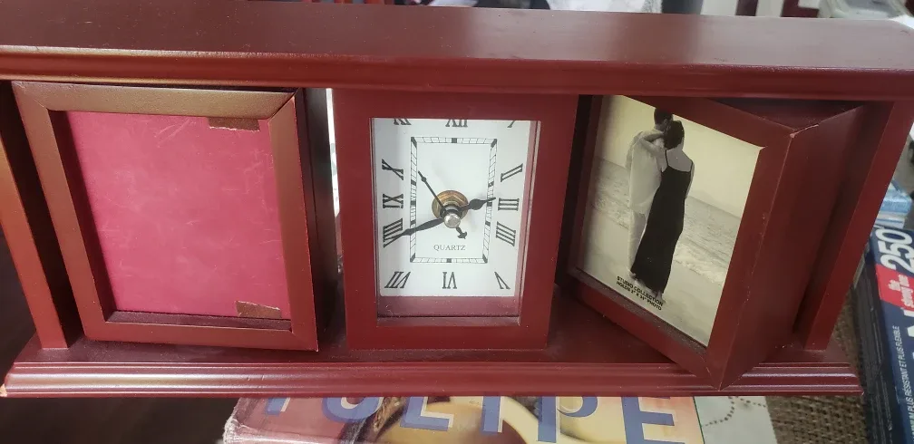 Studio Collection Photo Frame Clock thumbnail