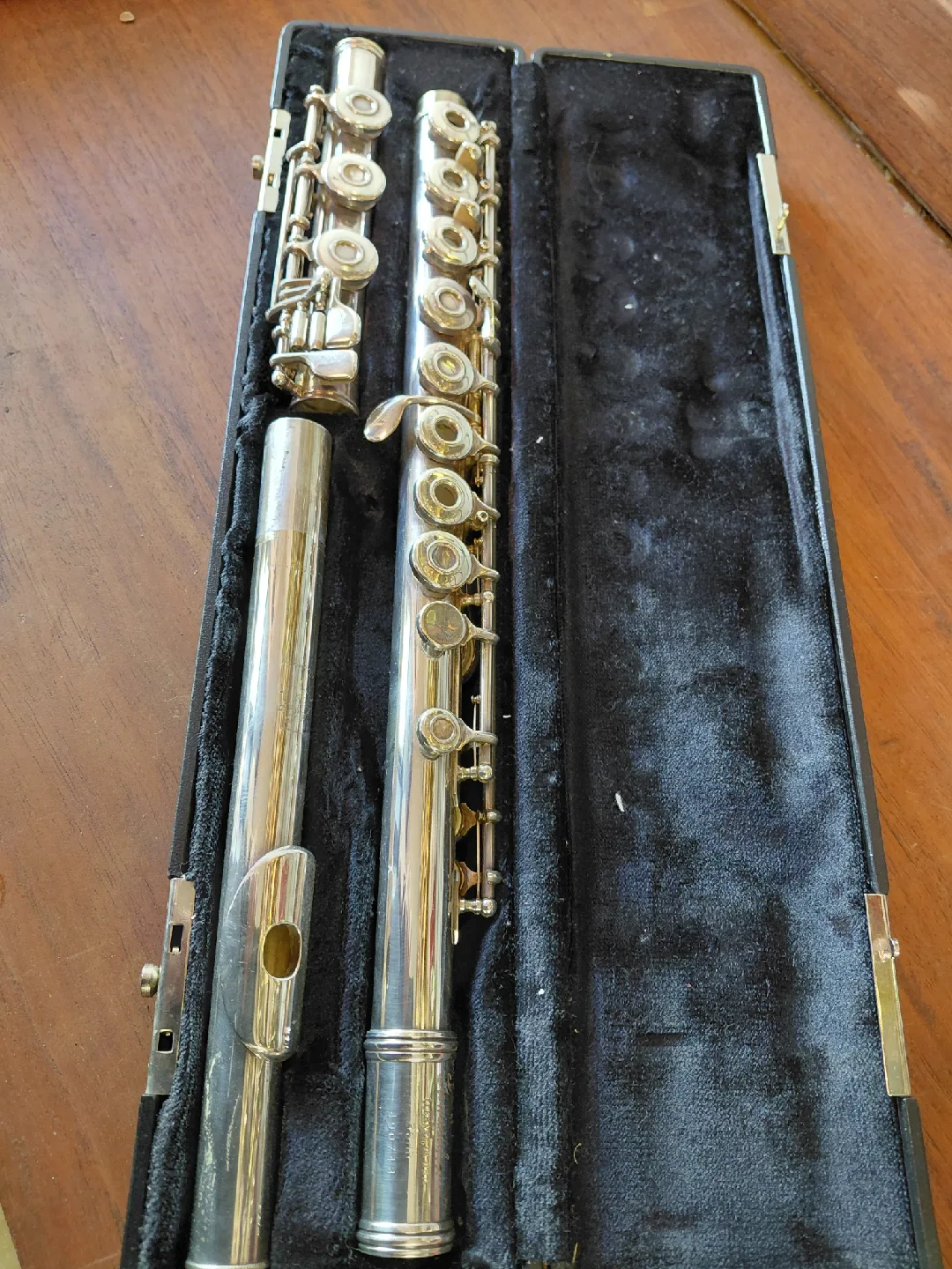 Gemienhart open hole B foot silver head flute image indicator(2)