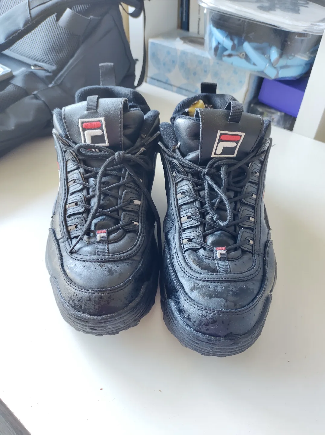 Fila Disruptor II Black Sneakers - Size 10.5 image indicator(4)