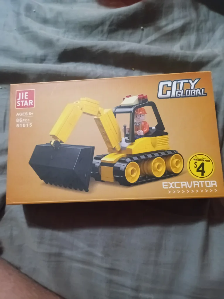 JIE STAR City Global Excavator - Ages 6+ thumbnail