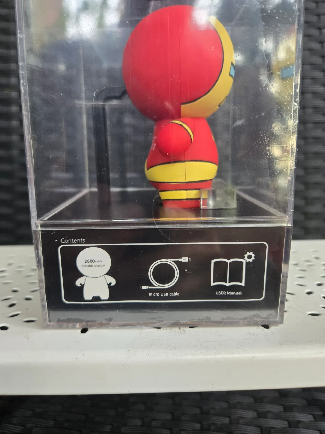 Marvel Iron Man 2600mAh Portable Charger - New! image indicator(3)