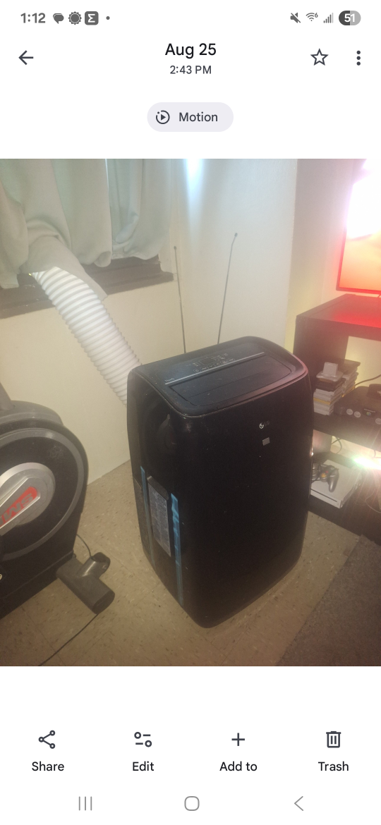LG Portable Air Conditioner
