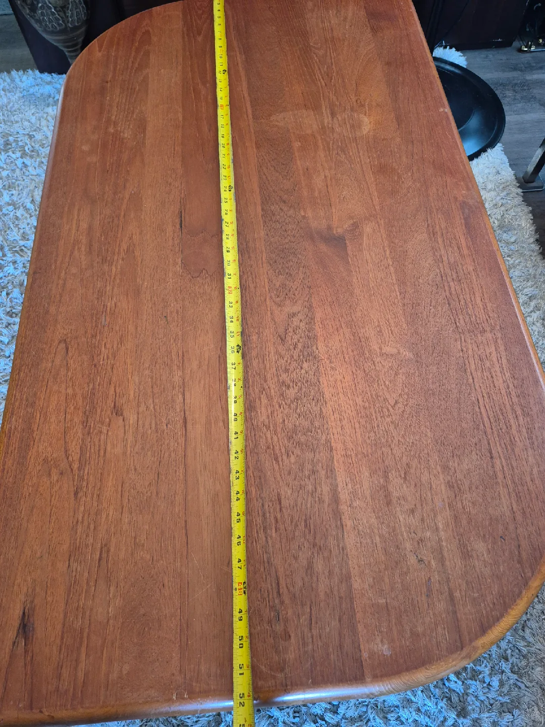 Wooden Table - 52 x 29 inches thumbnail