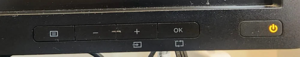 HP EliteDisplay E231i Monitor image indicator(2)