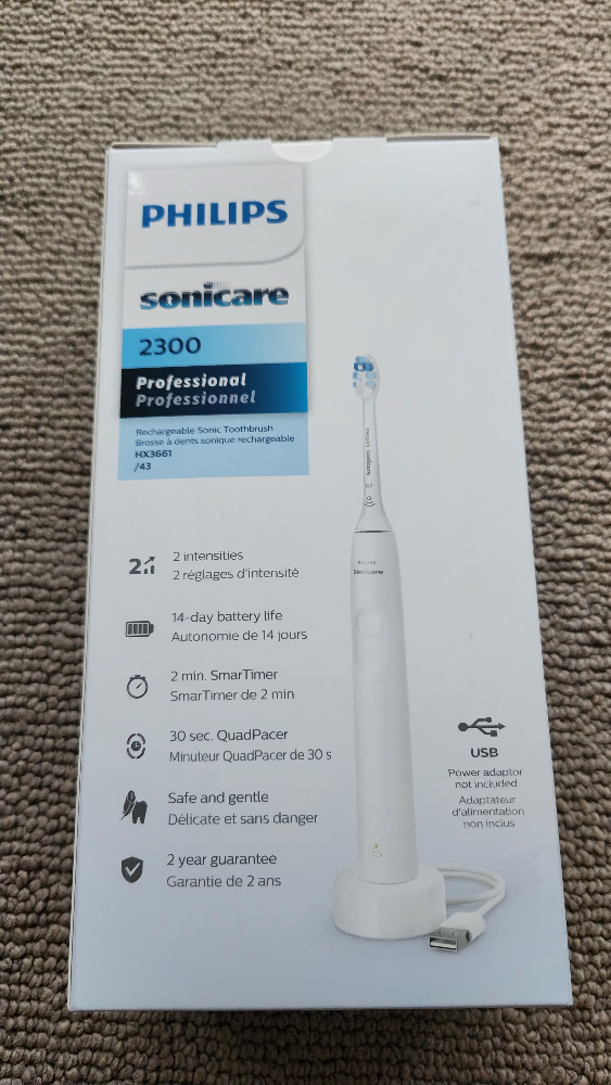 New Philips Sonicare 2300 Power Toothbrush - photo 2