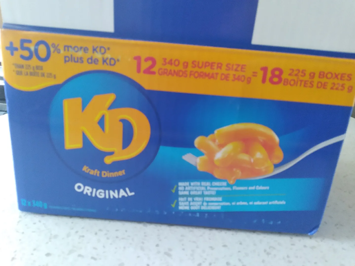 Kraft Dinner Original super sized thumbnail
