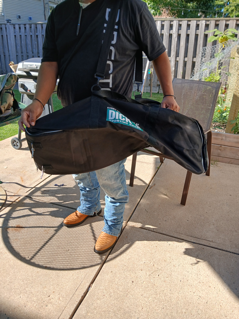 DICK'S Black Duffel Bag