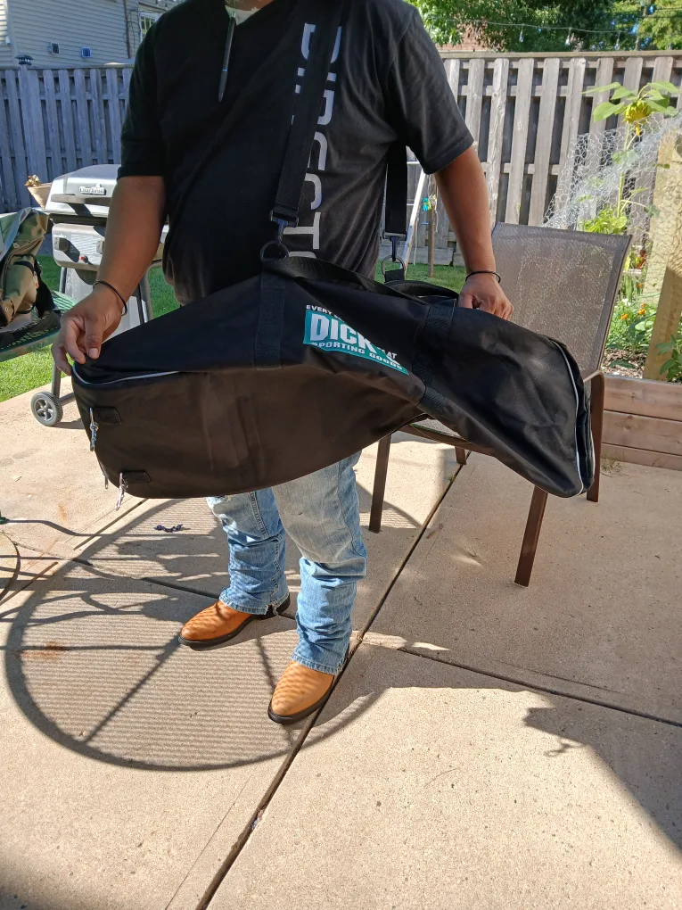 DICK'S Black Duffel Bag thumbnail