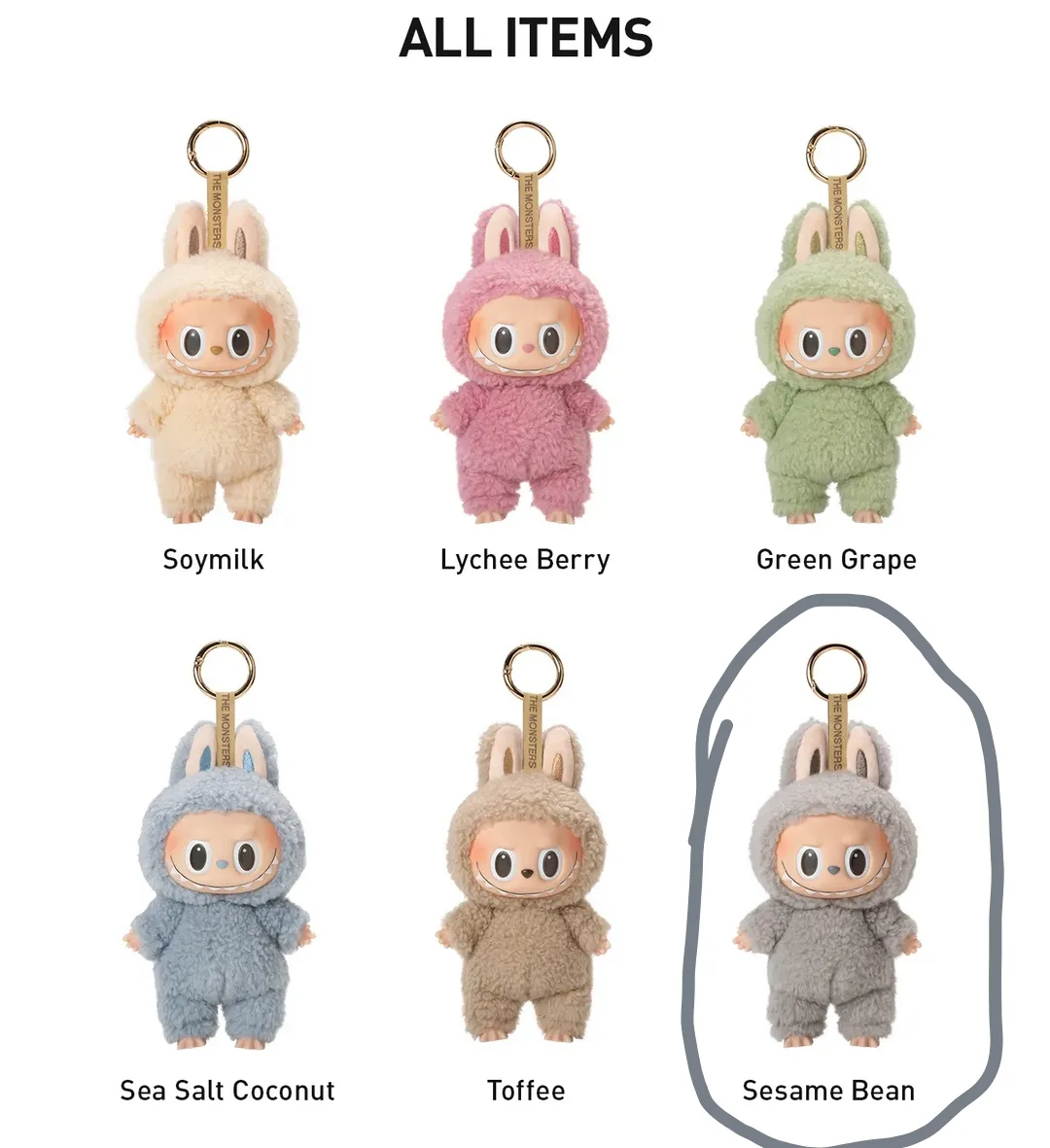 Labubu Exciting Macaron - Sesame Bean thumbnail