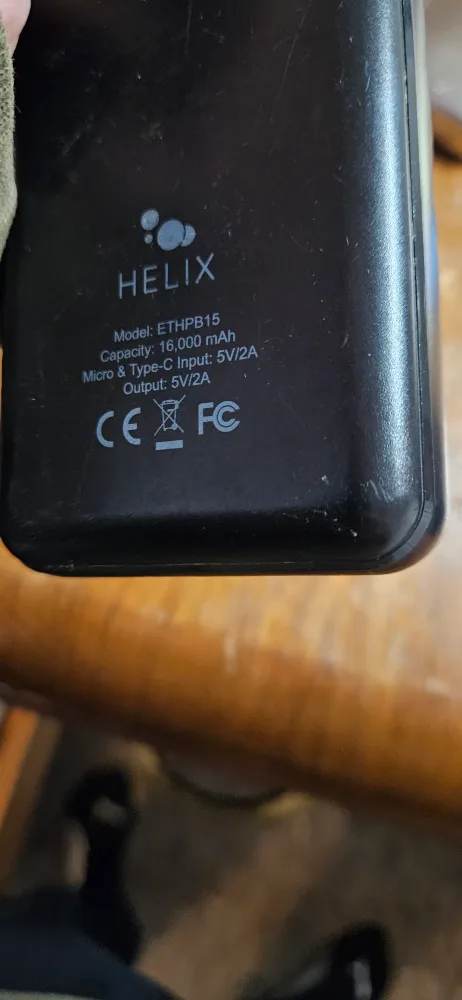 Helix ETHPB15 16,000 mAh Power Bank image indicator(3)