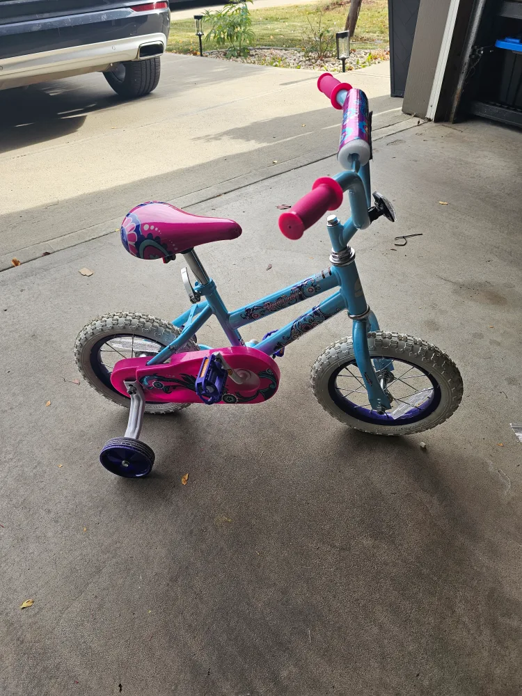 Kids Bike - Blue and Pink image indicator(2)
