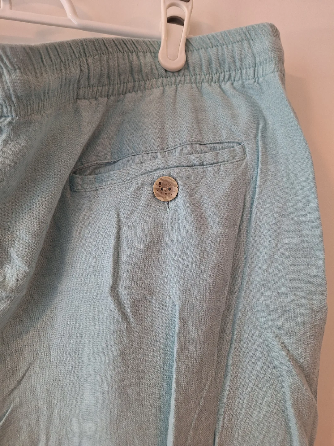 Erin London Linen Blend Pants - Size Large image indicator(2)