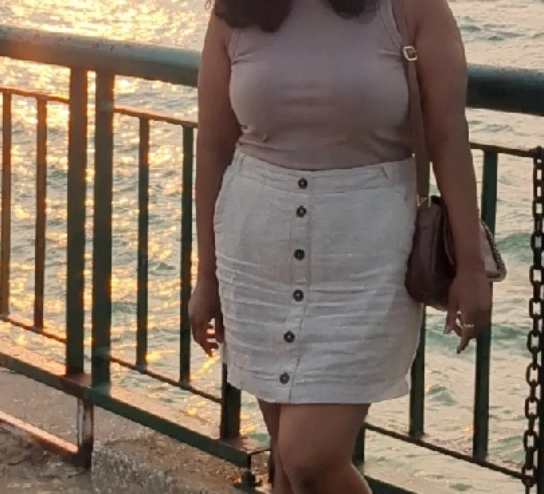 Reitmans Beige Linen Blend Skort image indicator(3)