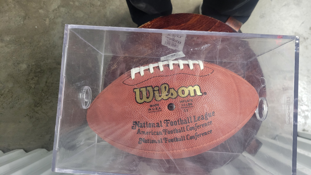 Brian Urlacher Signed Football - photo 4