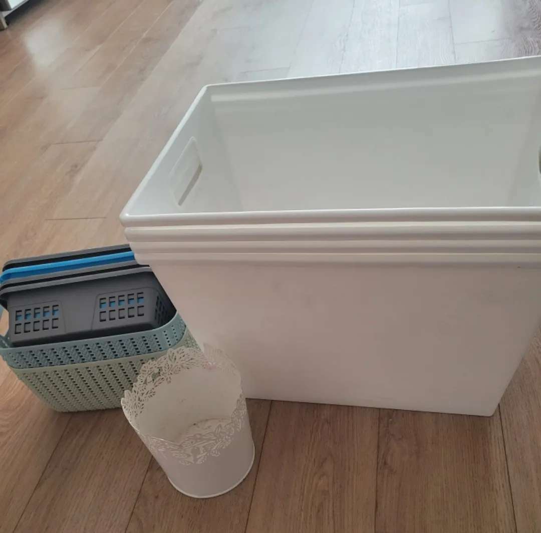 Storage Bins/Containers + Small Planter thumbnail