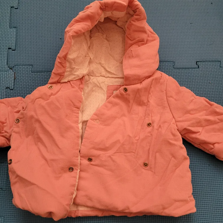 Baby Gap Pink Corduroy Jacket (3-6 Months) image indicator(4)