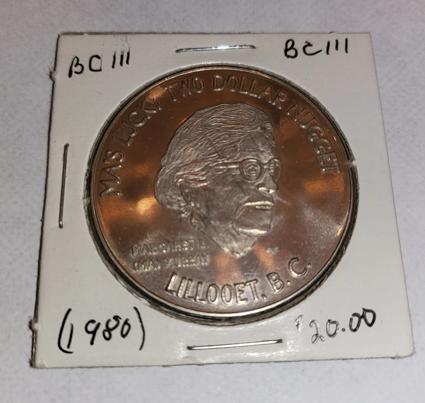 Ma's Lucky Two Dollar Nugget Token thumbnail