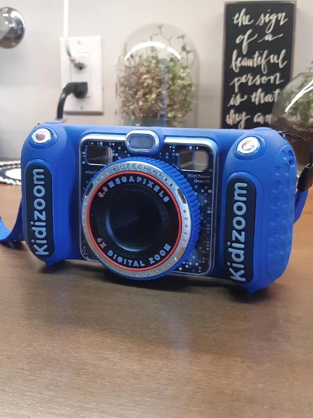 VTech Kidizoom Duo Deluxe Camera, Blue thumbnail