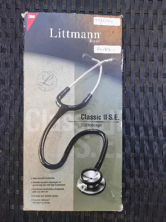 Littmann Classic II S.E. Black Stethoscope w/ Box thumbnail