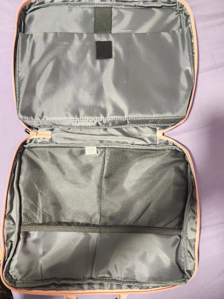 Bagsin Laptop Bag - Pink & Black🥕 image indicator(2)