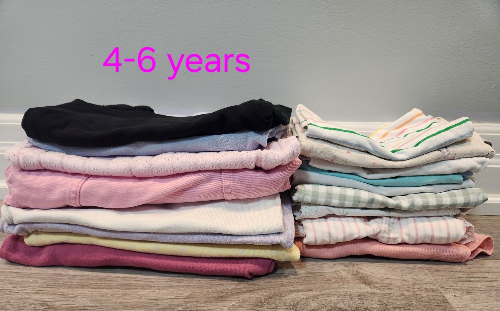 Girl clothes bundle (tops)- 4-6 years