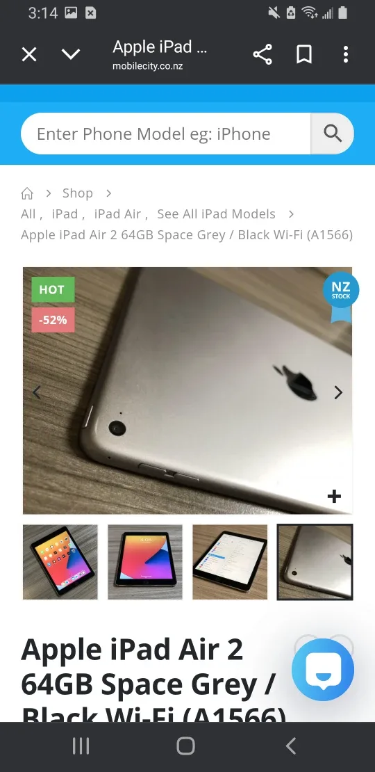 Apple iPad Air 2 64GB Space Gray image indicator(5)