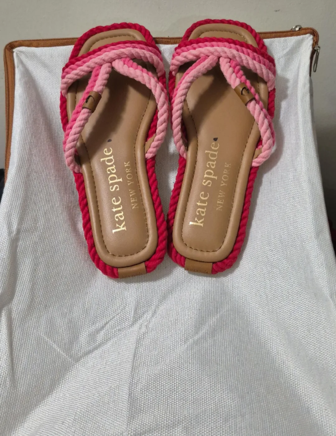 Kate Spade Captains Cord Sandals - Size 6