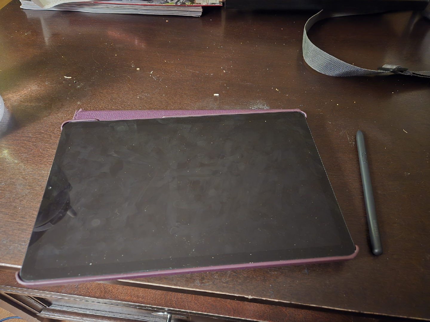 Samsung Tablet with Case and S Pen