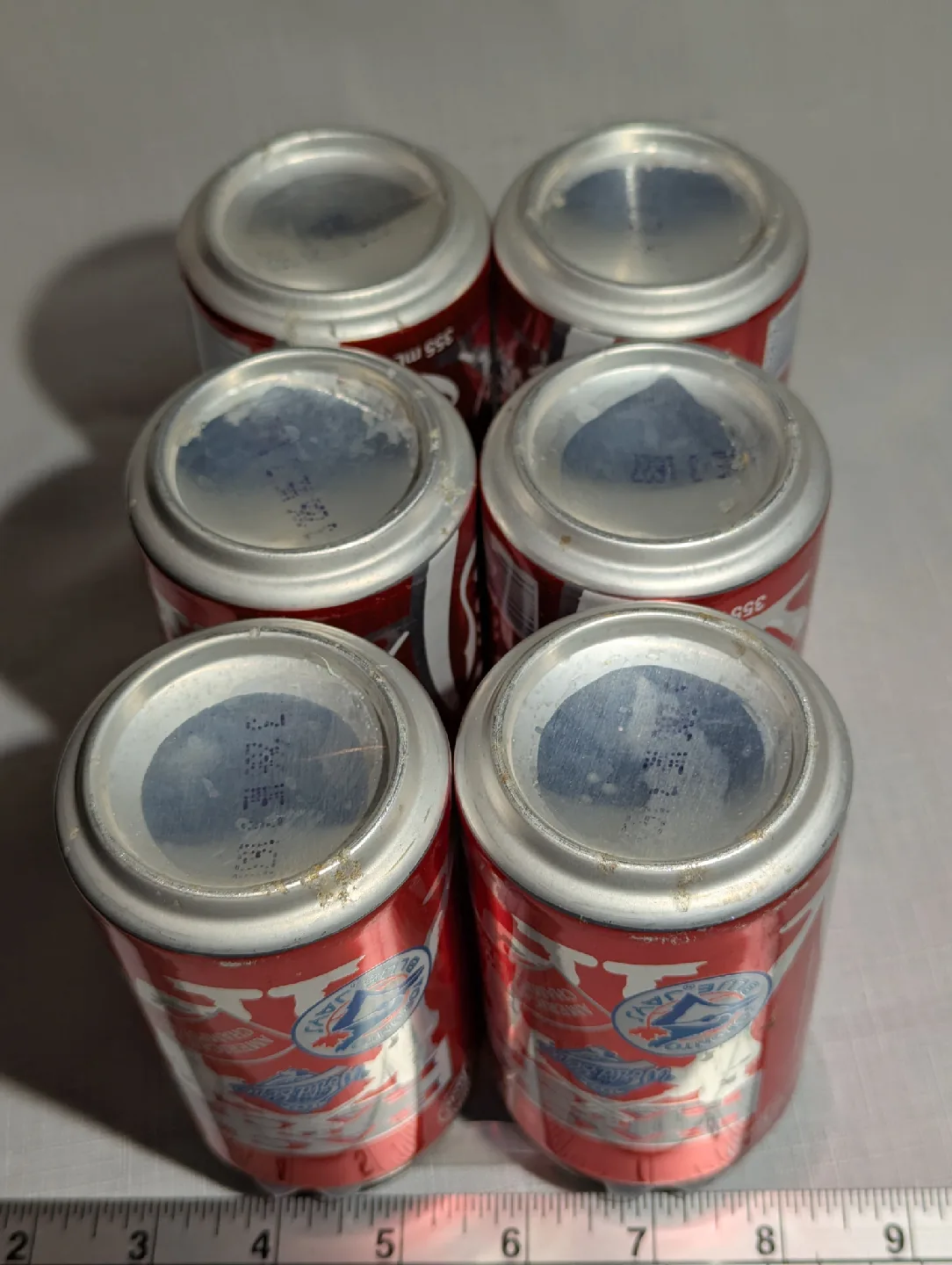 Coca Cola 6 pack of Toronto Blue Jays 1992/93 Back 2 Back wins image indicator(6)