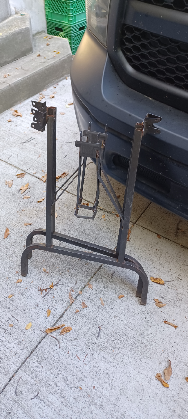 Metal folding table legs set $15 cash