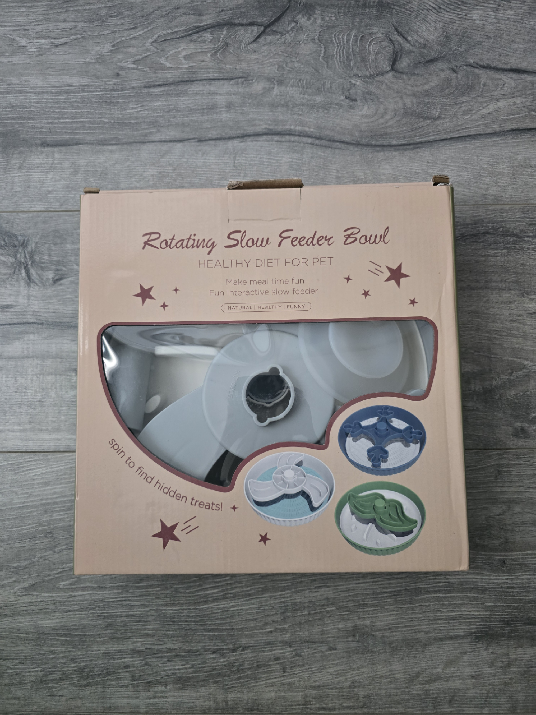 Rotating Slow Feeder Bowl for Pets - photo 2