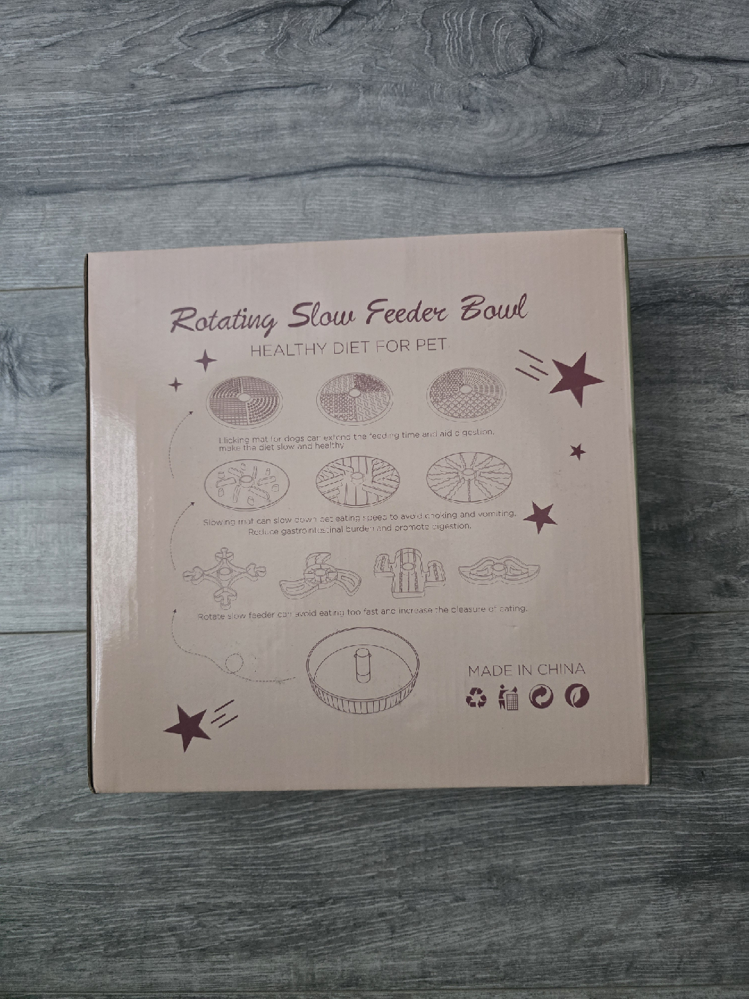 Rotating Slow Feeder Bowl for Pets - photo 3