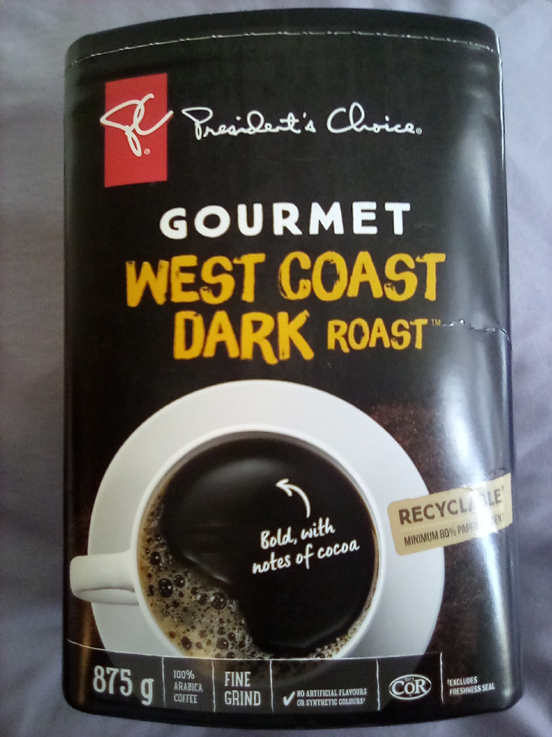 NIB PC Gourmet West Coast Dark Roast Fine Grind Coffee! ☕