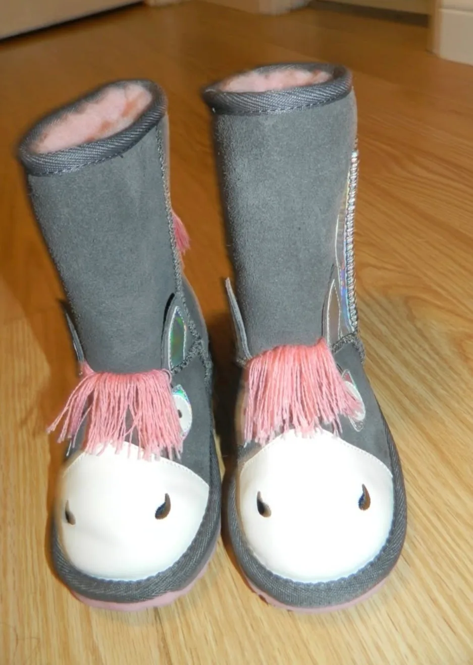 toddler Emu Australia Unicorn Boots Size K10 image indicator(2)