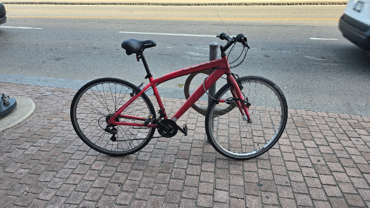 Red Bicycle image indicator(2)