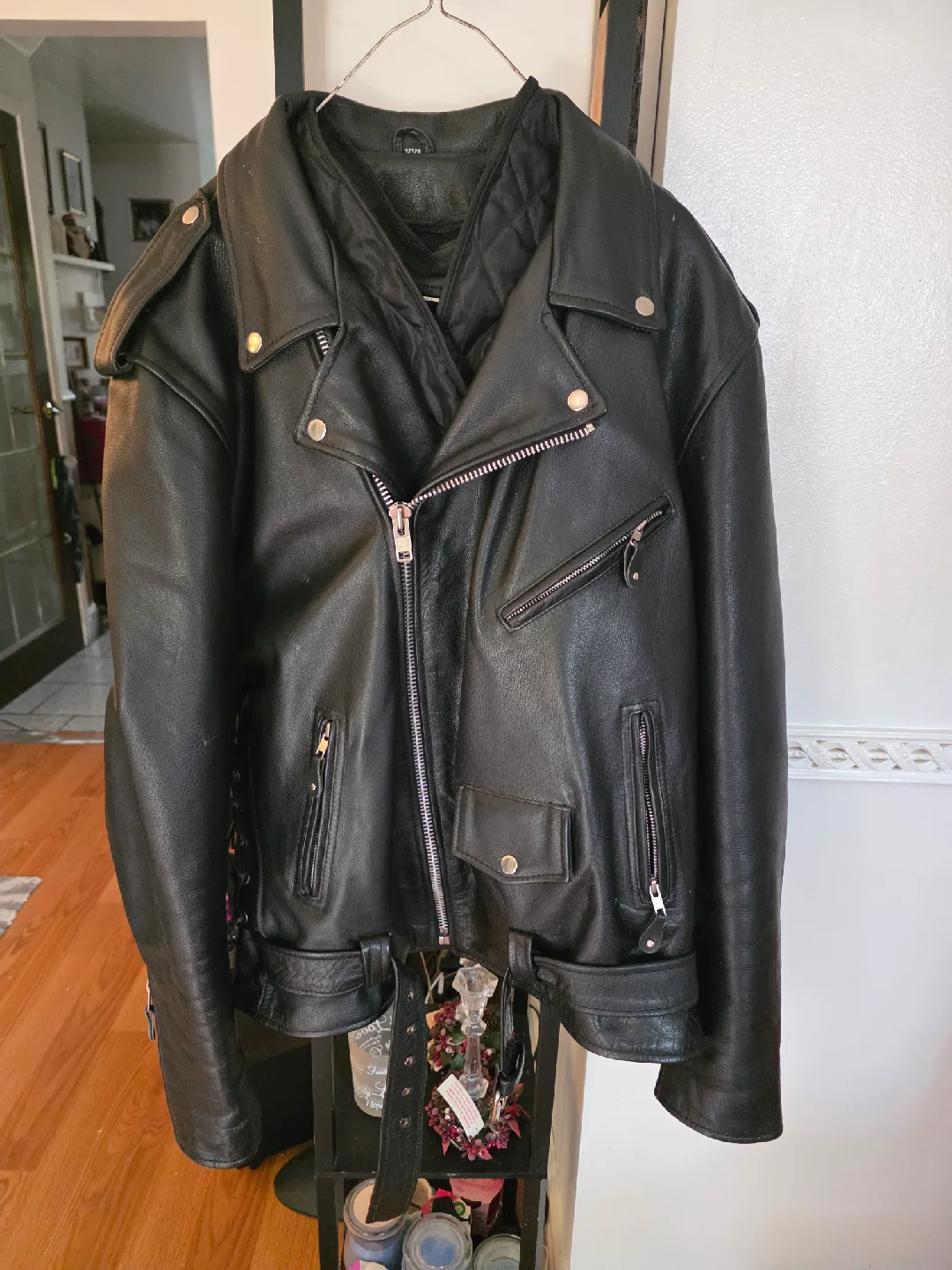 Leather Motorcycle Jacket thumbnail