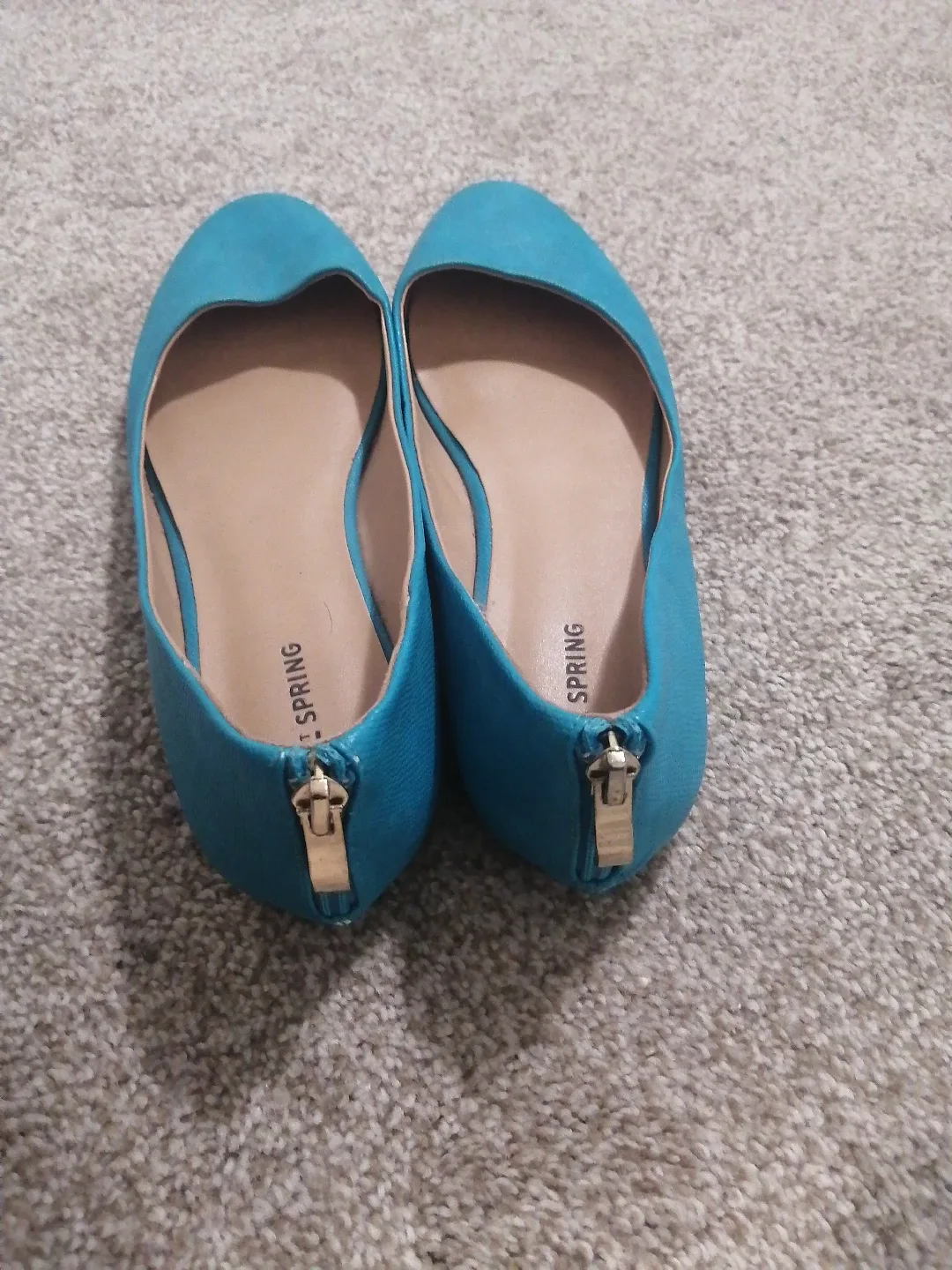 Call It Spring Blue Flats - Size 10 image indicator(2)