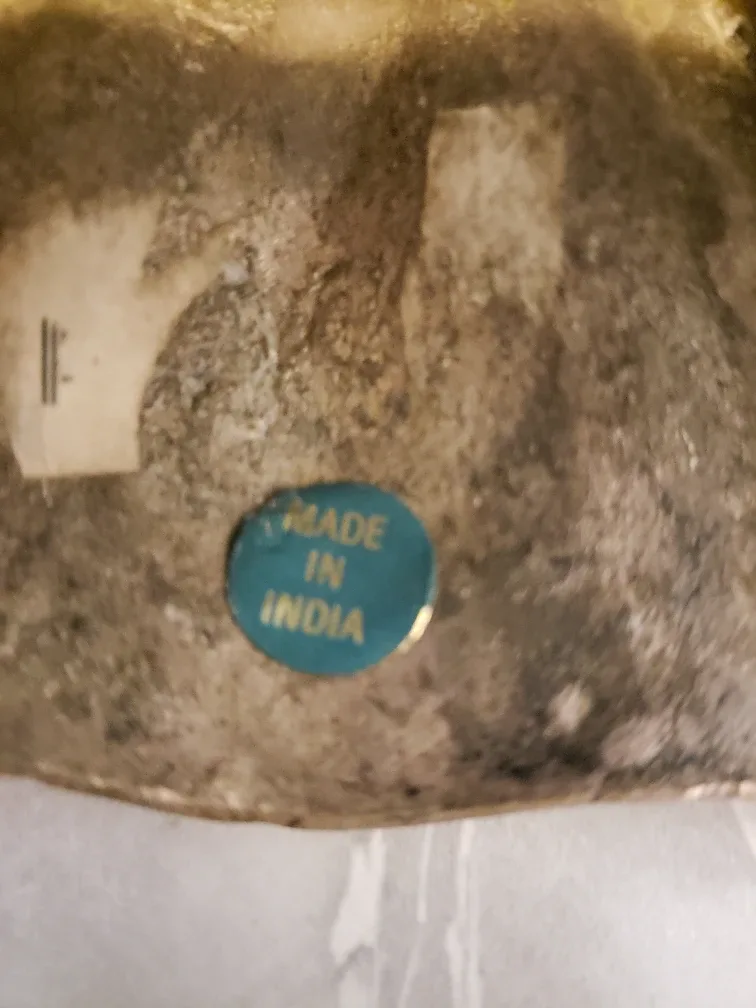 Vintage Gold Candlestick Holders - Made in India image indicator(2)