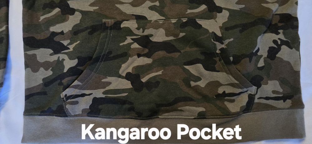 NEW! Camo Print Hoodie! Size L Youth (12-14) - photo 4