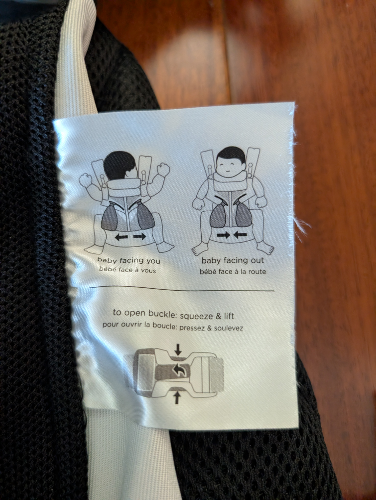 Ergobaby Embrace Carrier - 99% like new - photo 4