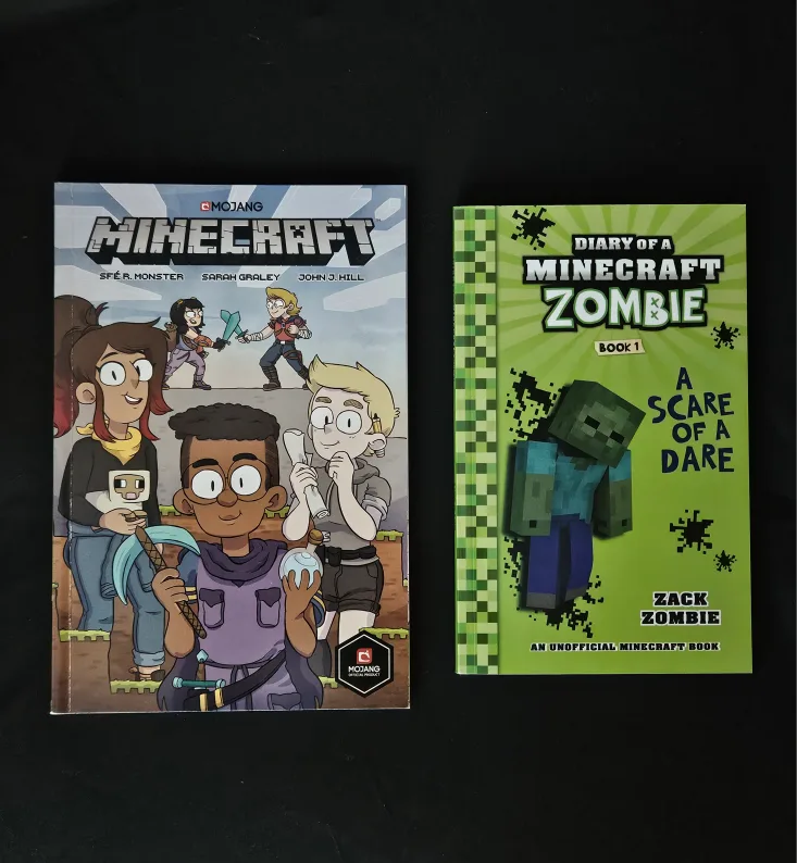 Minecraft Graphic Novel & Diary of a Minecraft Zombie Book thumbnail