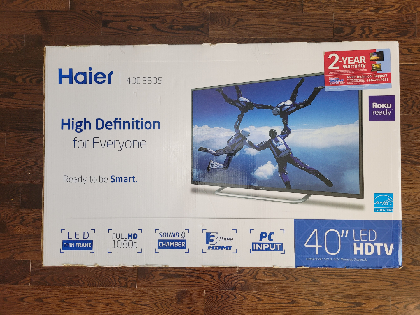 Haier 40D3505 40" LED HDTV - Like New! - photo 2