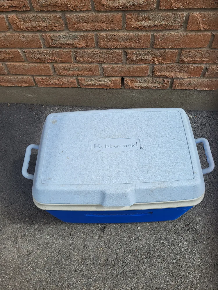 Rubbermaid Blue Cooler image indicator(2)